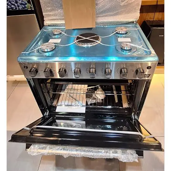60*90 STARWORTH 4+1 stainless steel COOKER with electric Oven electric