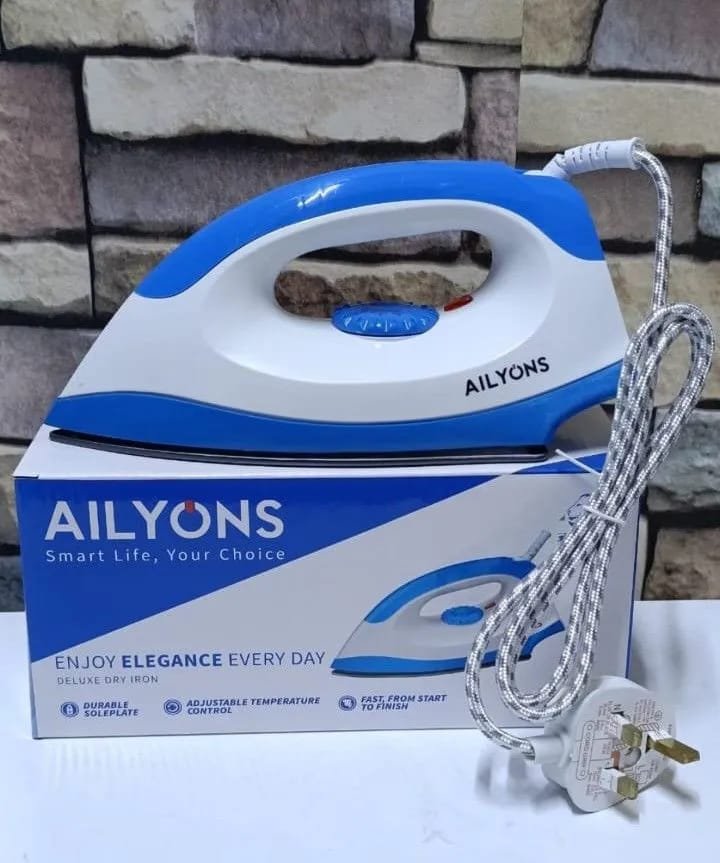 ✨ Ailyons Heavy Duty Dry Iron Box – Fast Heating &amp; Smooth Pressing