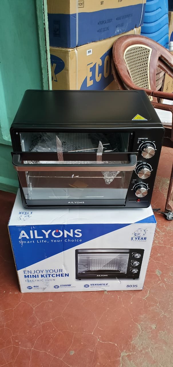 ✨ Ailyons 40L Electric Oven – Large Capacity Baking &amp; Grilling Power