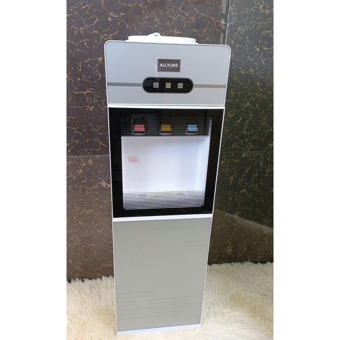 ✨ Ailyons Silver Water Dispenser – Hot &amp; Normal Water with Stylish Design