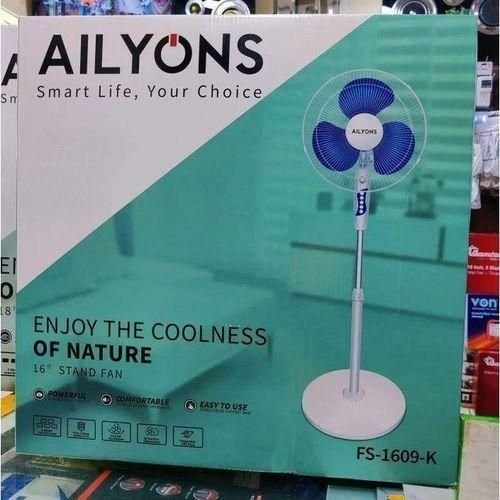 🔥 Ailyons 16-Inch Standing Fan – Powerful Airflow &amp; Adjustable Height