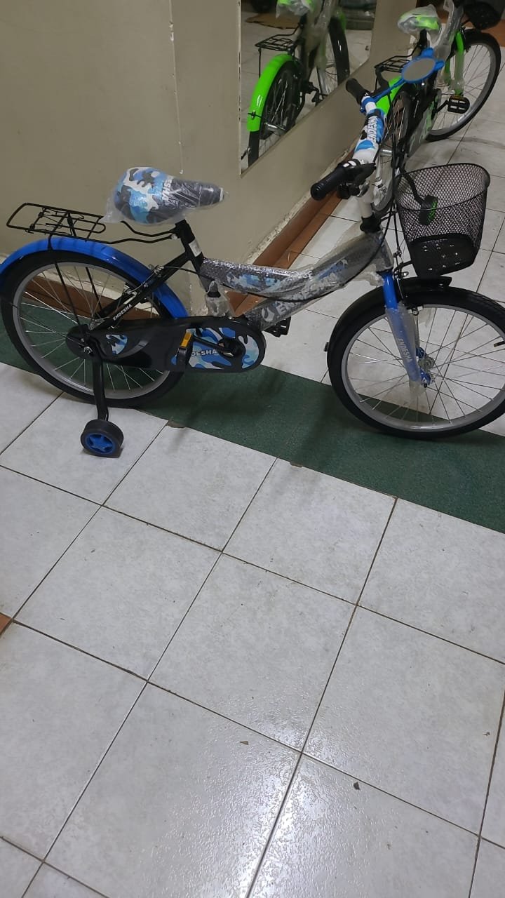 🔥 Kids Bicycle Size 20 – Strong, Stylish Ride (Available in Green &amp; Blue)