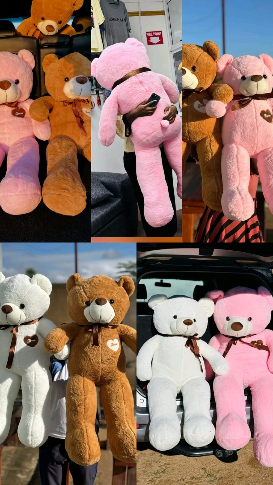 🎁 Giant Teddy Bears 100 cm – Ultra-Soft Plush, Cuddly &amp; Perfect Gift for Any Occasion